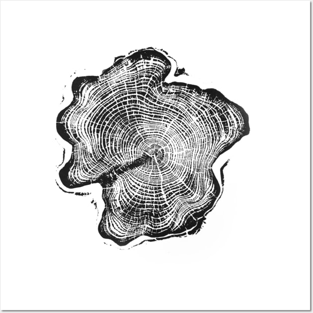 Tree Ring Year Wall Art by hitext